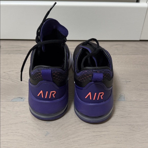 Women Black and Purple Sneakers - Picture 3 of 5